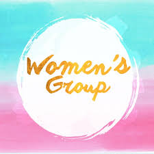 Women's Group Lettering on pink green and white background