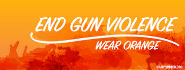 Brady Campaign End Gun Violence Wear Orange graphic