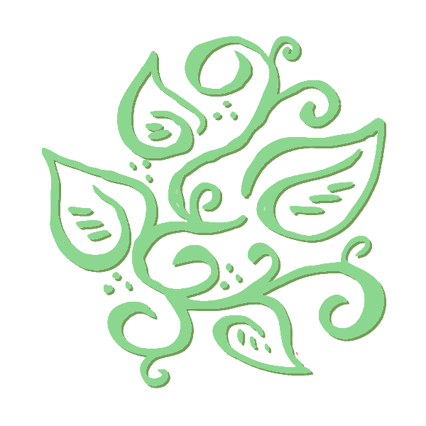 vine drawing with transparent background